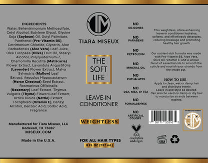 THE SOFT LIFE Leave-In Conditioner